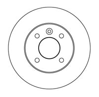 NF PARTS Тормозной диск 203633NF